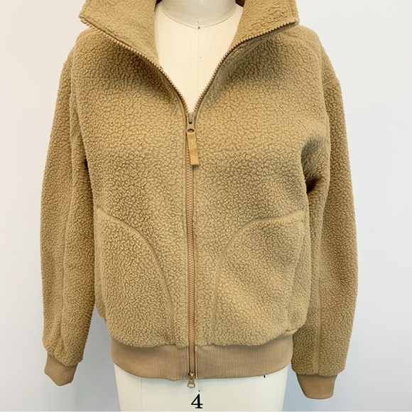 Everlane The Renew Teddy Bomber Ochre Small - Picture 5 of 14